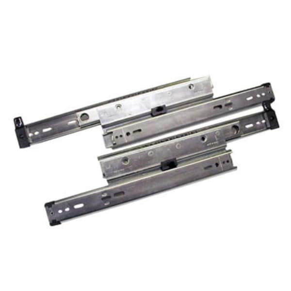 Dendesigns Knape & Vogt 12 In. Full Extension 150 Lb. File Drawer Slides With Overtravel - Zinc DE2585343 - main